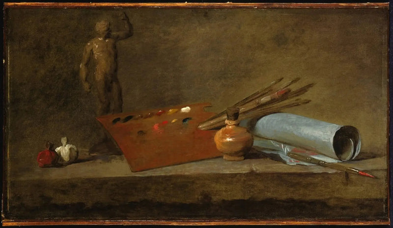 Kunstnerens attributter - Jean Siméon Chardin