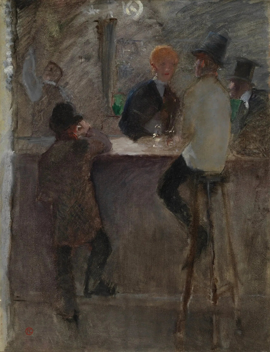 I Baren - Henri de Toulouse-Lautrec