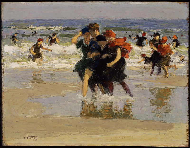 Ved havkanten - Edward Henry Potthast