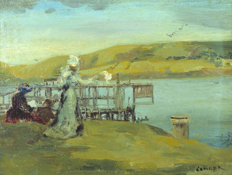 Ved havkanten: Swanage - Charles Conder