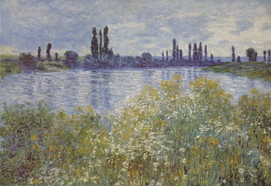 Ved Seinen, nær Vétheuil - Claude Monet