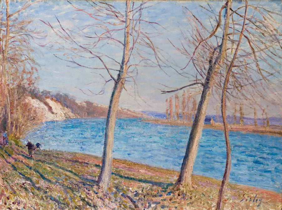 Ved Loing - Alfred Sisley