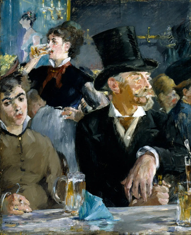 På Caféen, Café-koncert - Édouard Manet
