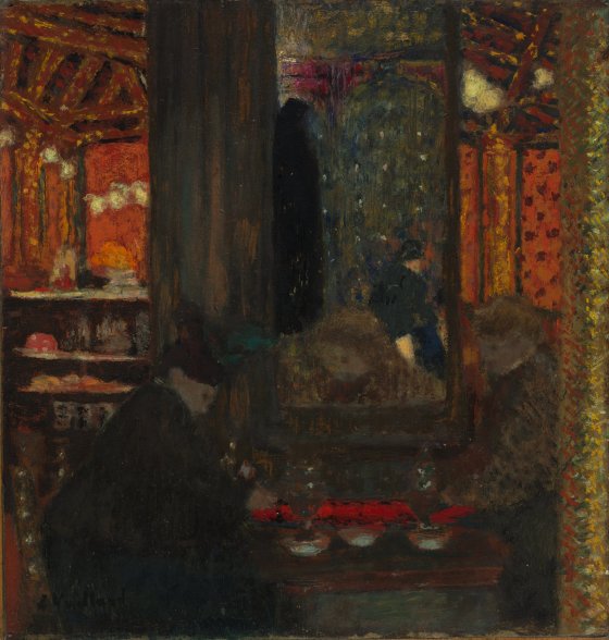 På caféet - Édouard Vuillard