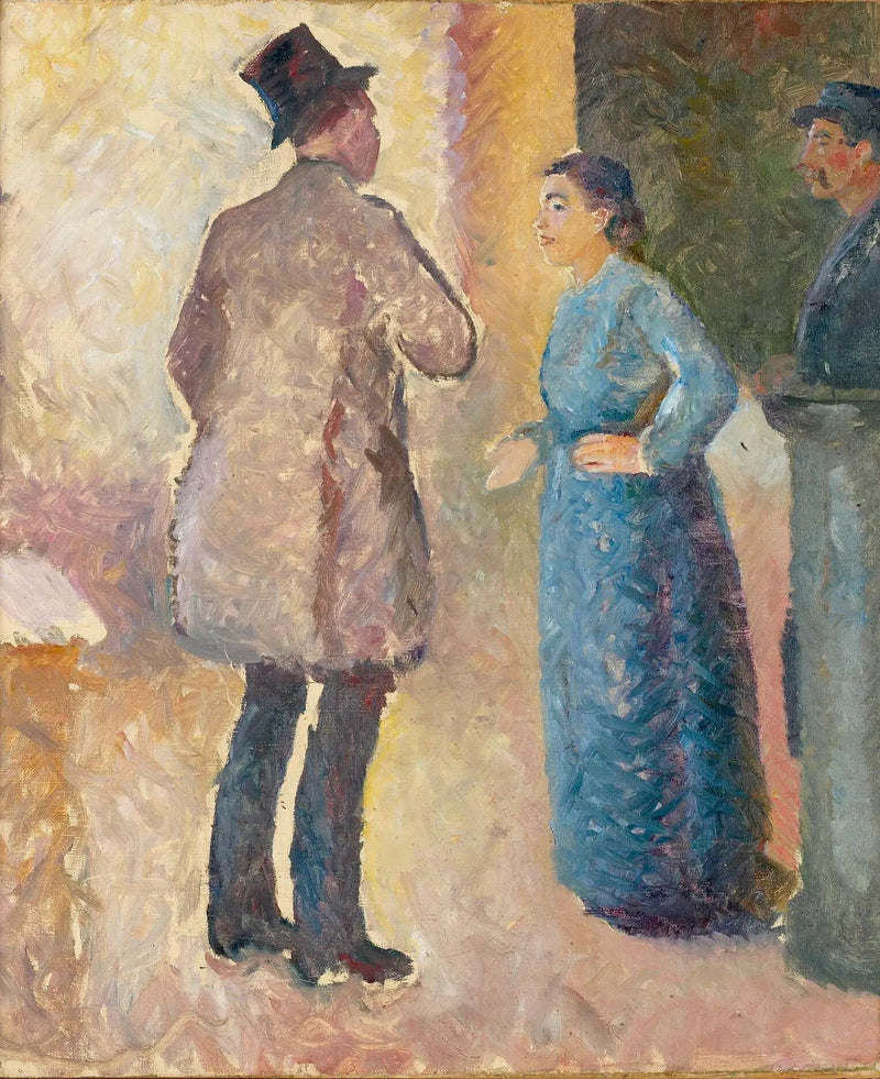 På caféen - Edvard Munch