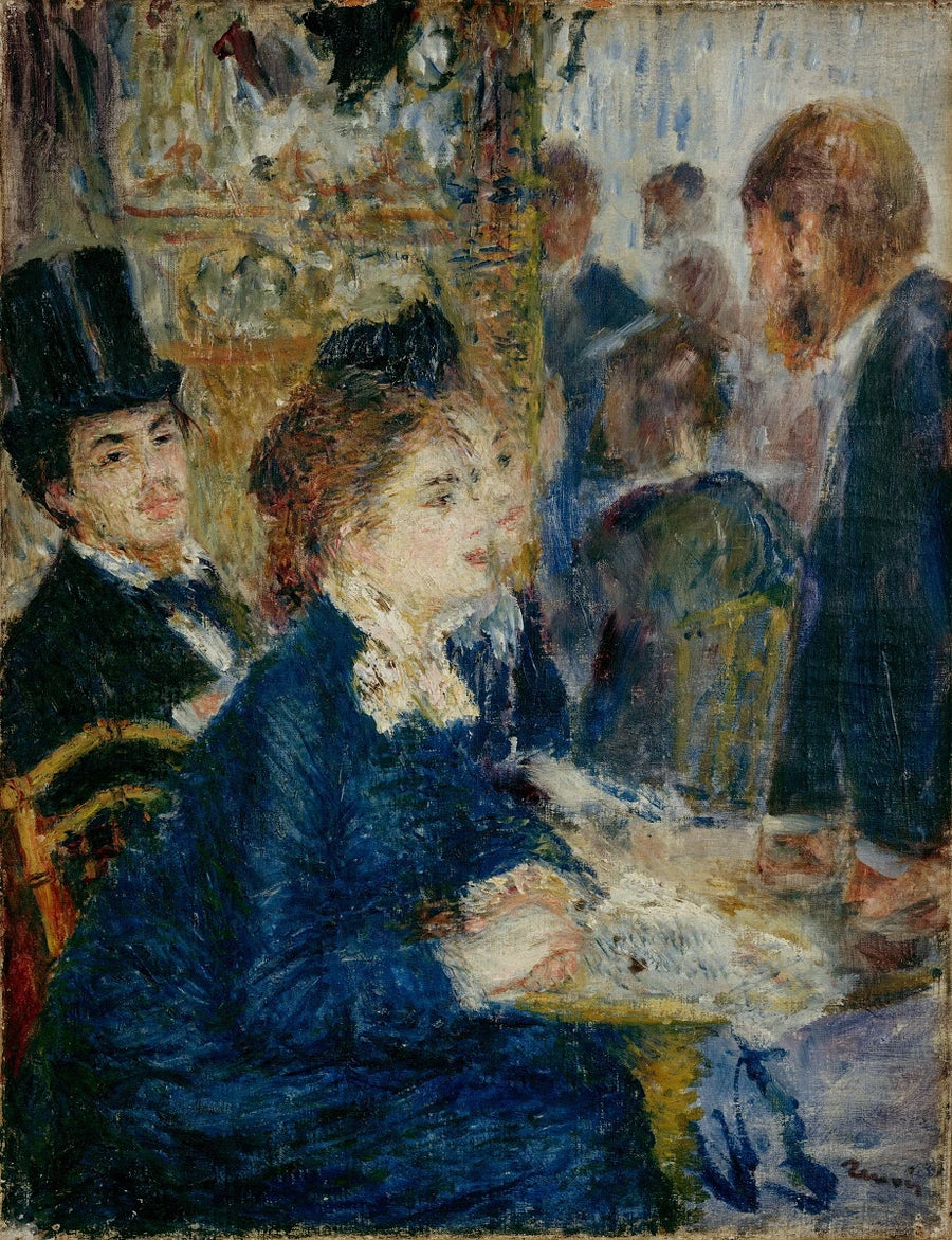 På caféen - Pierre-Auguste Renoir