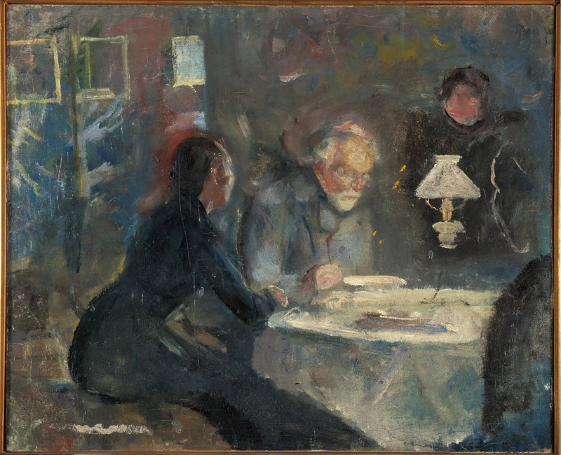 Ved Middagen - Edvard Munch