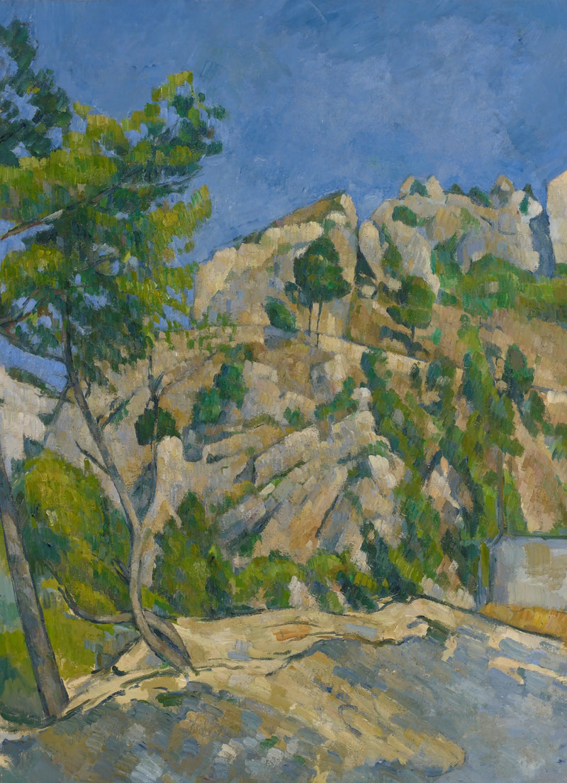 I Bunden af Kløften, l'Estaque - Paul Cézanne