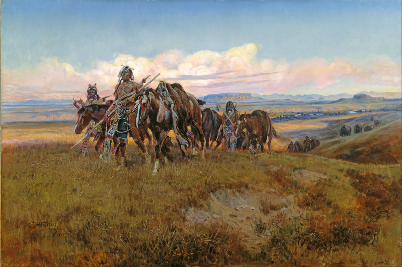 I fjendens land - Charles Marion Russell