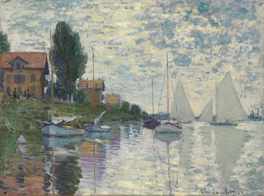 I Petit-Gennevilliers - Claude Monet