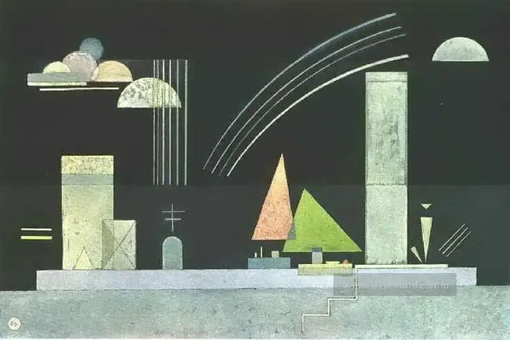 I hvile - Vassily Kandinsky