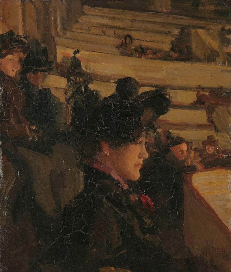 I teatret - Isaac Israels