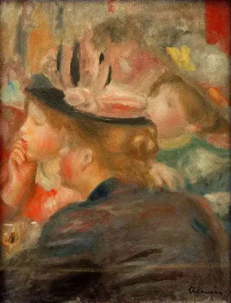 I teatret - Pierre-Auguste Renoir