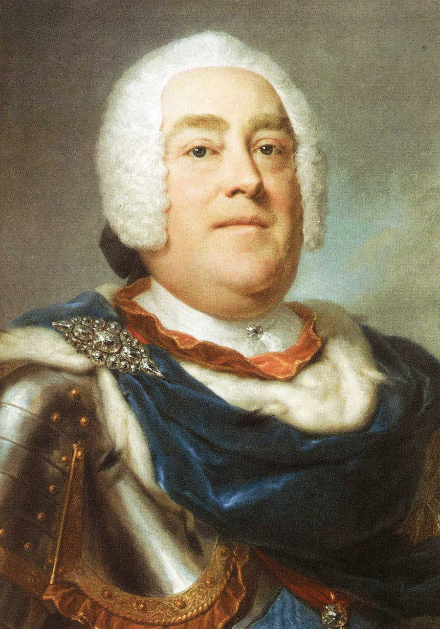 August III den Saksiske - Anton Raphael Mengs