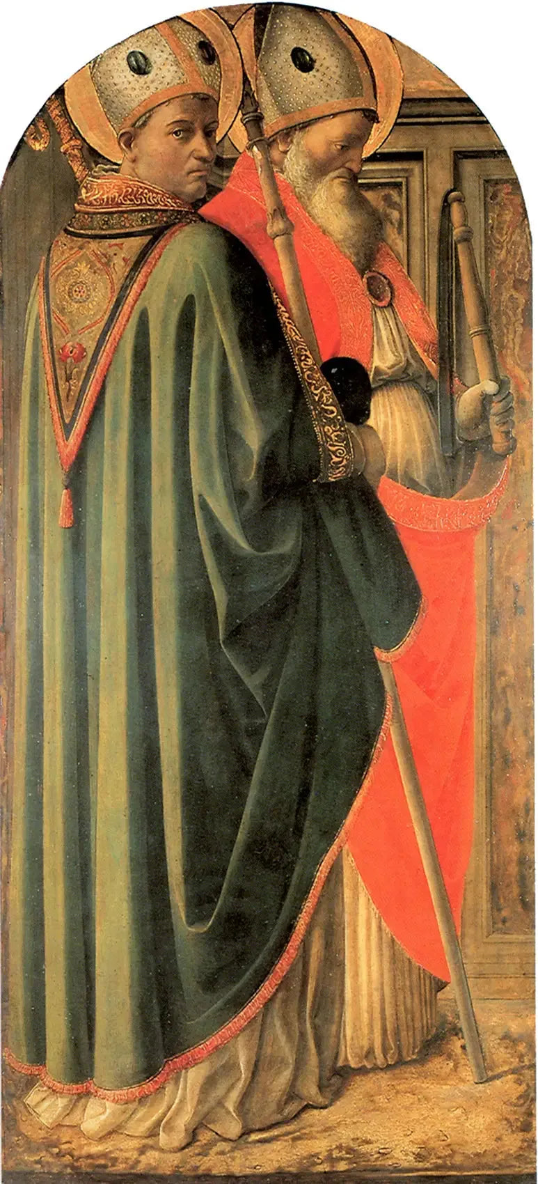 Augustin og Ambrosius, Kirkens Læger - Fra Filippo Lippi