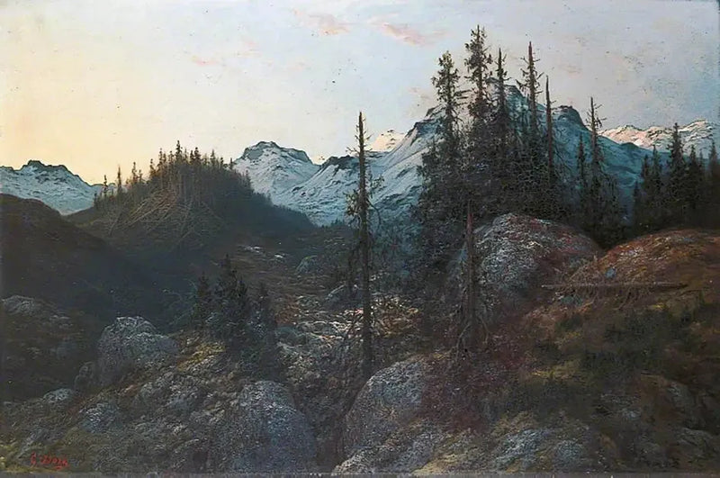 Aurore. Souvenir des Alpes - Gustave Doré