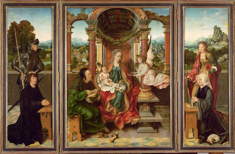 Autel ørn - Joos van Cleve