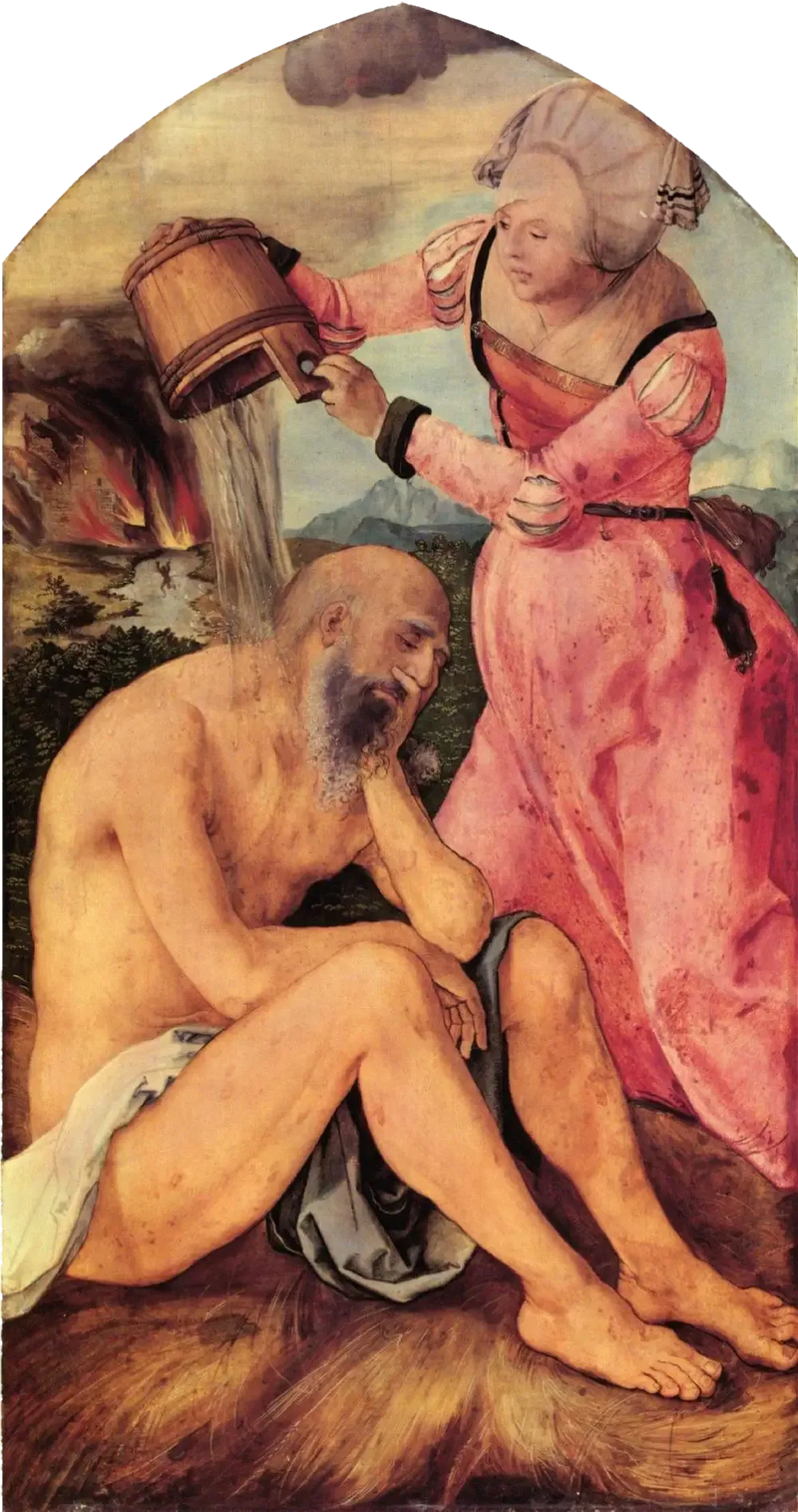 Jabach-alter: Arbejde med gødning - Albrecht Dürer
