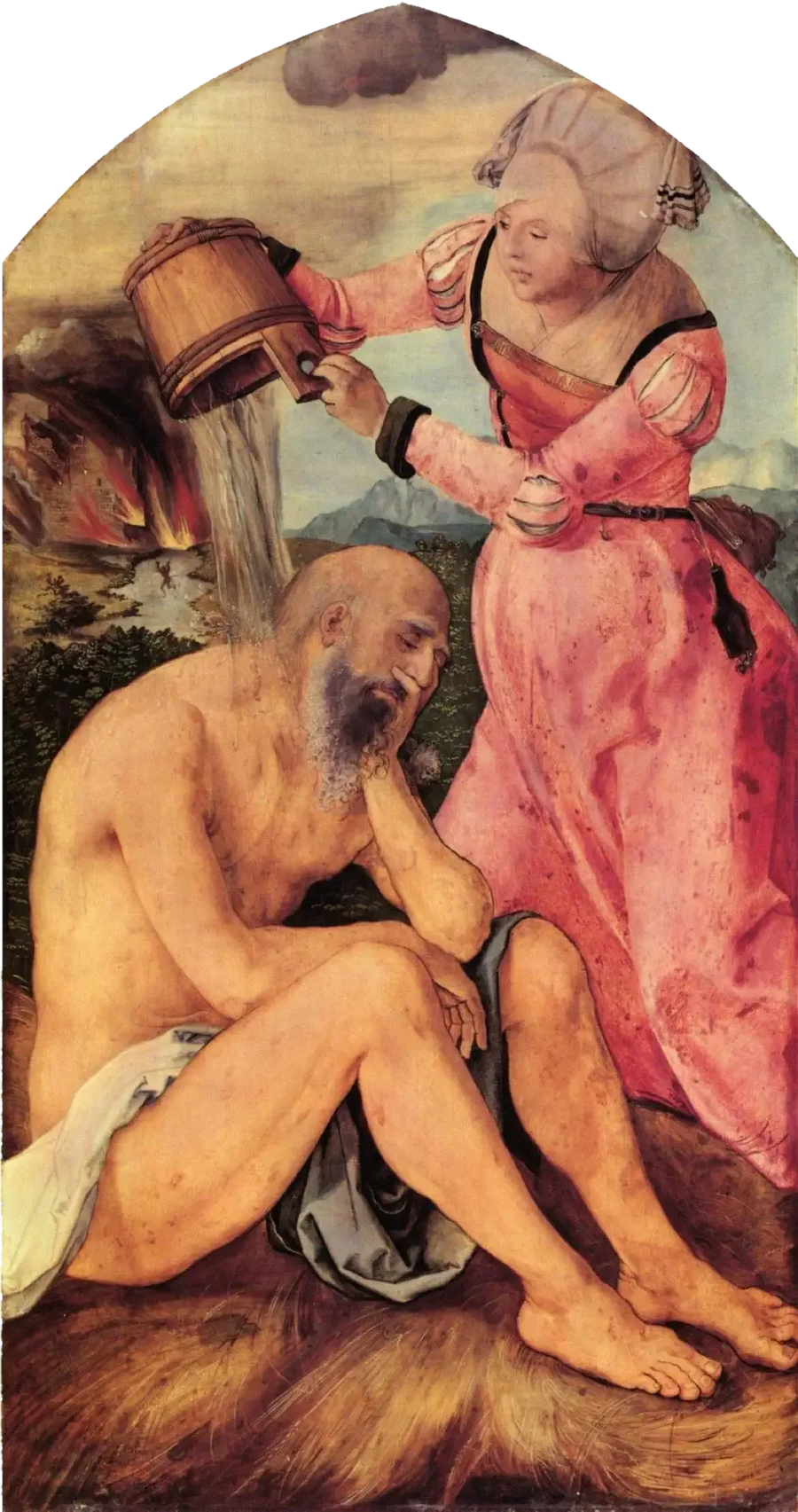 Jabach-alter: Arbejde med gødning - Albrecht Dürer