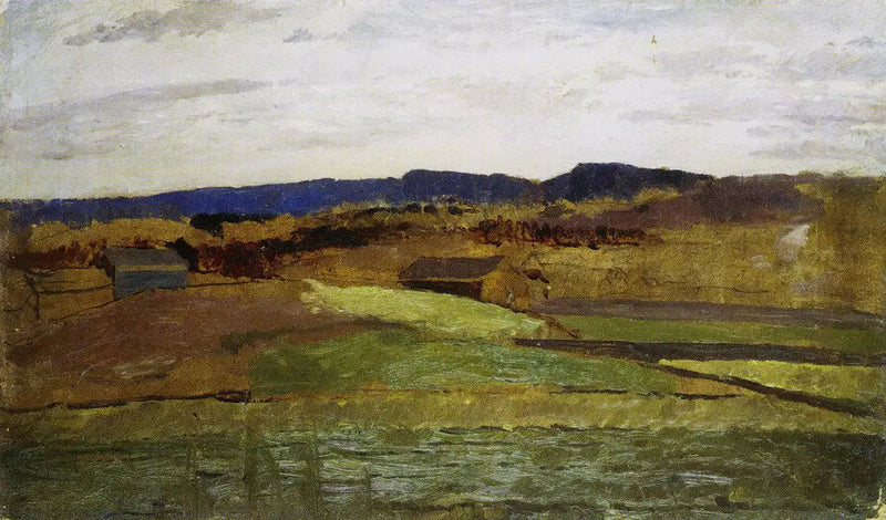 Efterår i Asker - Edvard Munch
