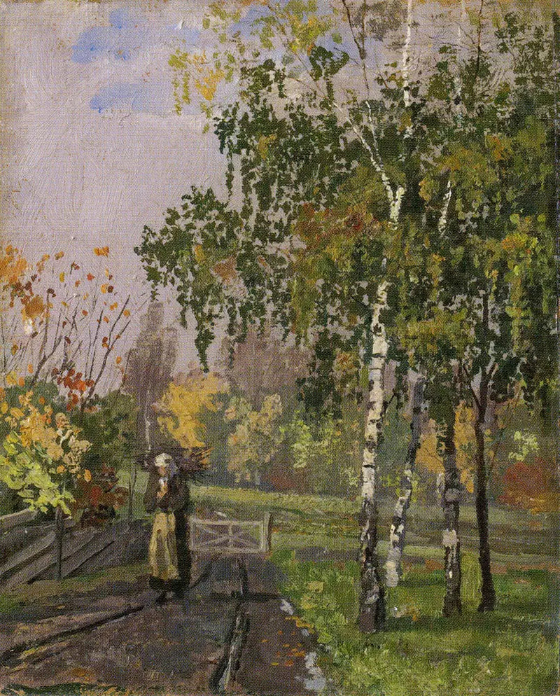 Efterår i Vestre Aker - Edvard Munch
