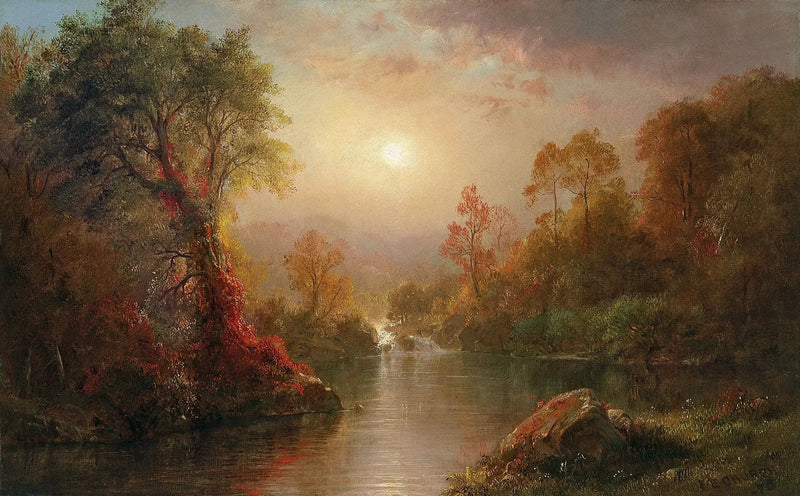 Efterår - Frederic Edwin Church