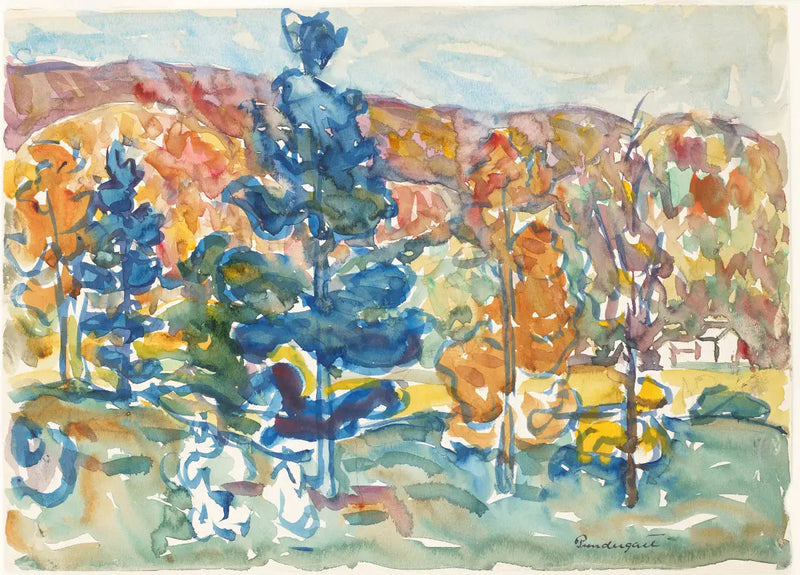Efterår - Maurice Prendergast