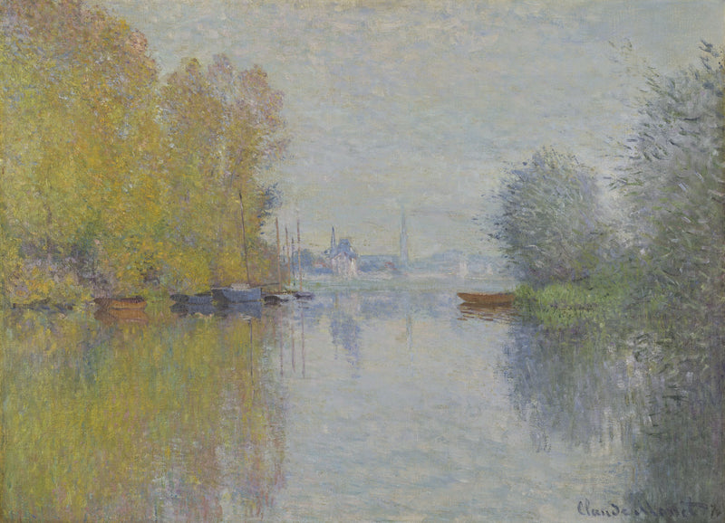 Efterår på Seinen, Argenteuil W291 - Claude Monet