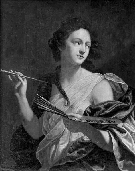 Autoportrait (1610-1620, Pommersfelden) - Artemisia Gentileschi