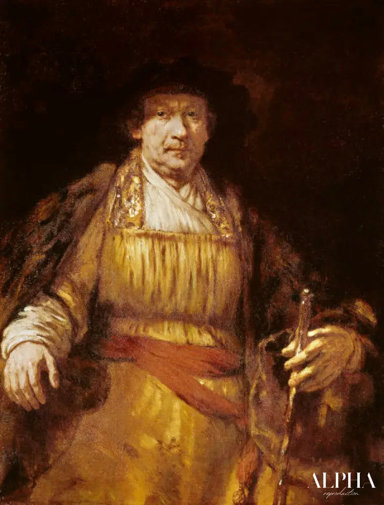 Autoportrait 1658 - Rembrandt van Rijn - Reproductions de tableaux et peintures haut de gamme