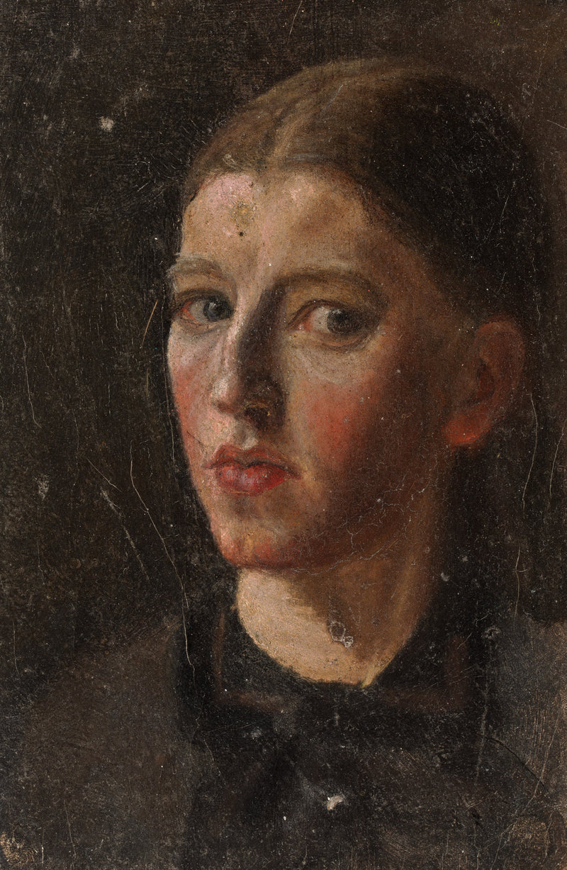 Selvportræt (1878-1879) - Anna Ancher