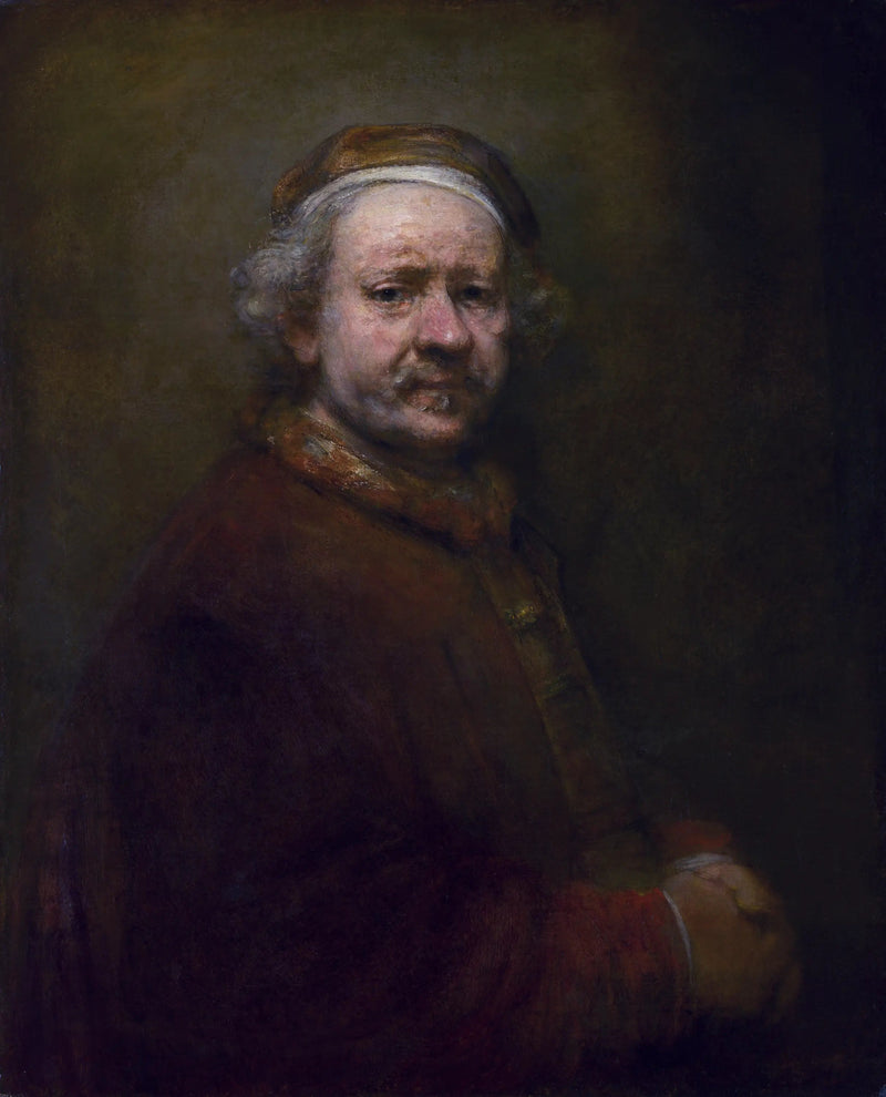 Selvportræt i en alder af 63 år - Rembrandt