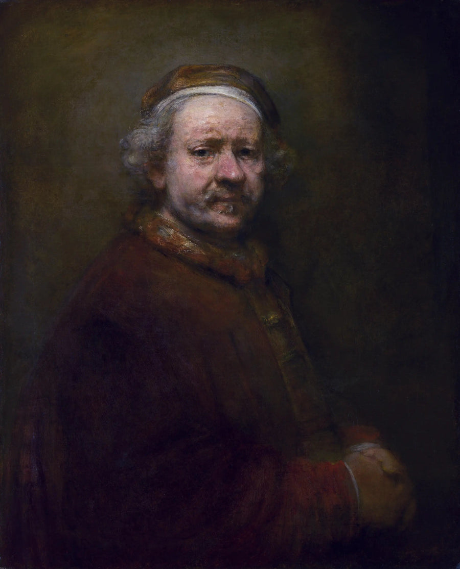 Selvportræt i en alder af 63 år - Rembrandt