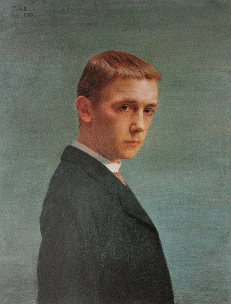 Selvportræt i en alder af tyve år - Félix Vallotton