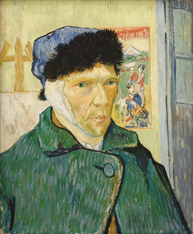 Selvportræt med forbundet øre - Vincent van Gogh