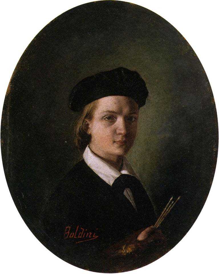 Selvportræt i firetten - Giovanni Boldini