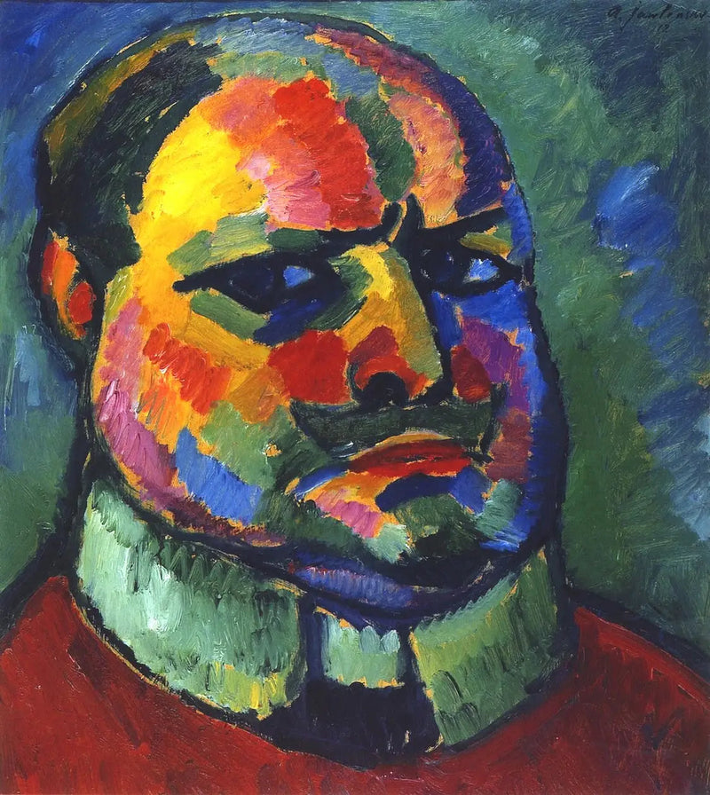 Selvportræt - Alexej von Jawlensky
