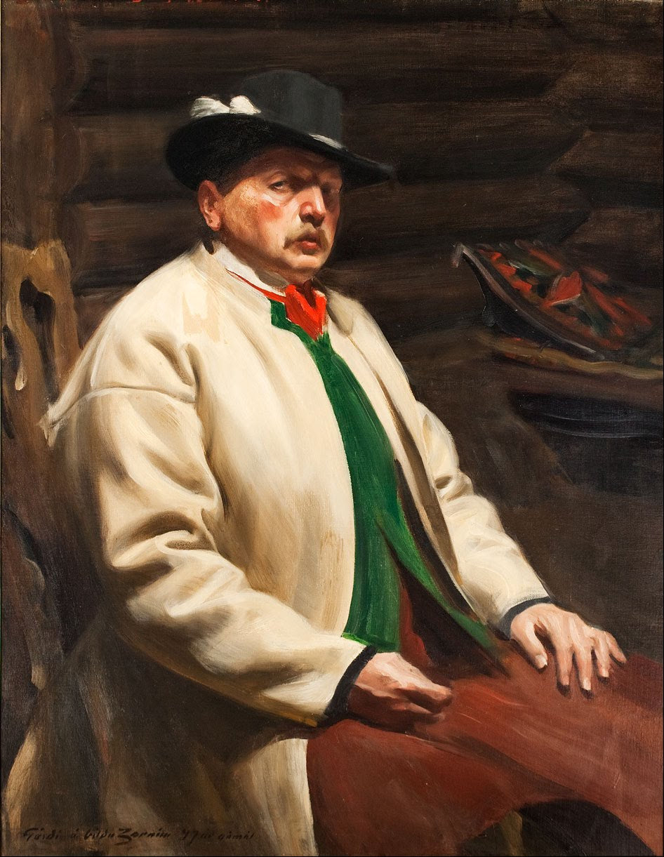 Selvportræt - Anders Zorn