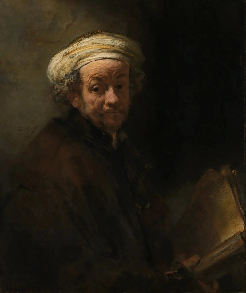 Selvbillede som apostel Paulus - Rembrandt