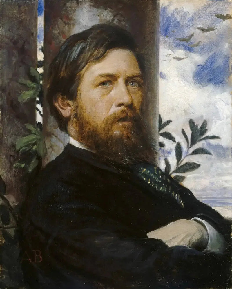Selvportræt - Arnold Bøcklin
