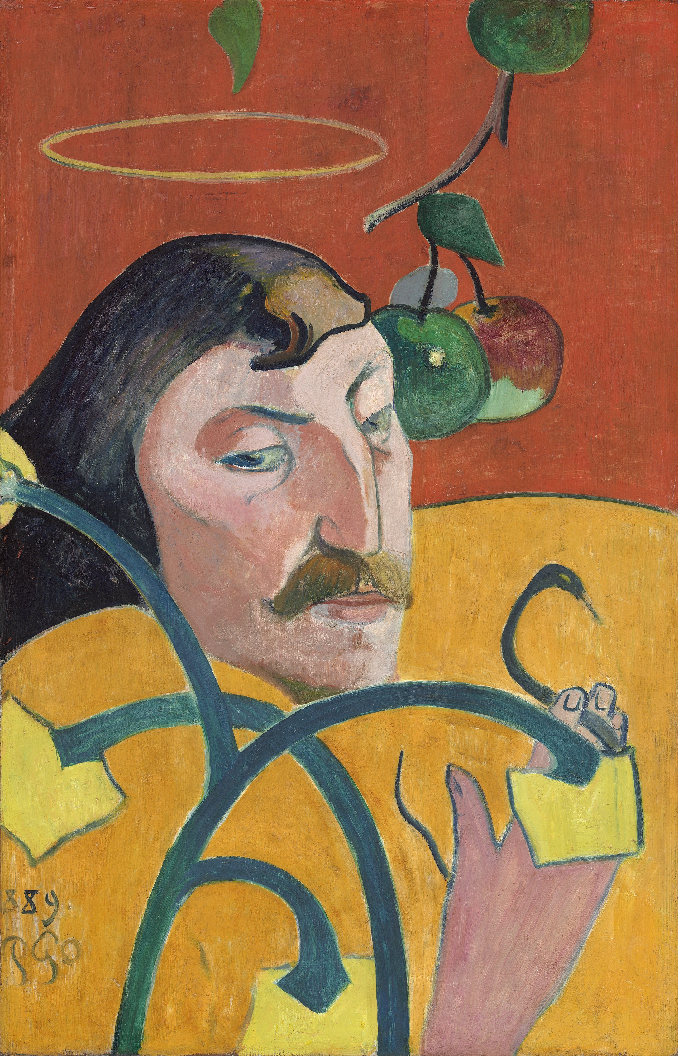 Reproduction du tableau « Autoportrait au Nimbe - Paul Gauguin » par Alpha Reproduction en peinture à l’huile