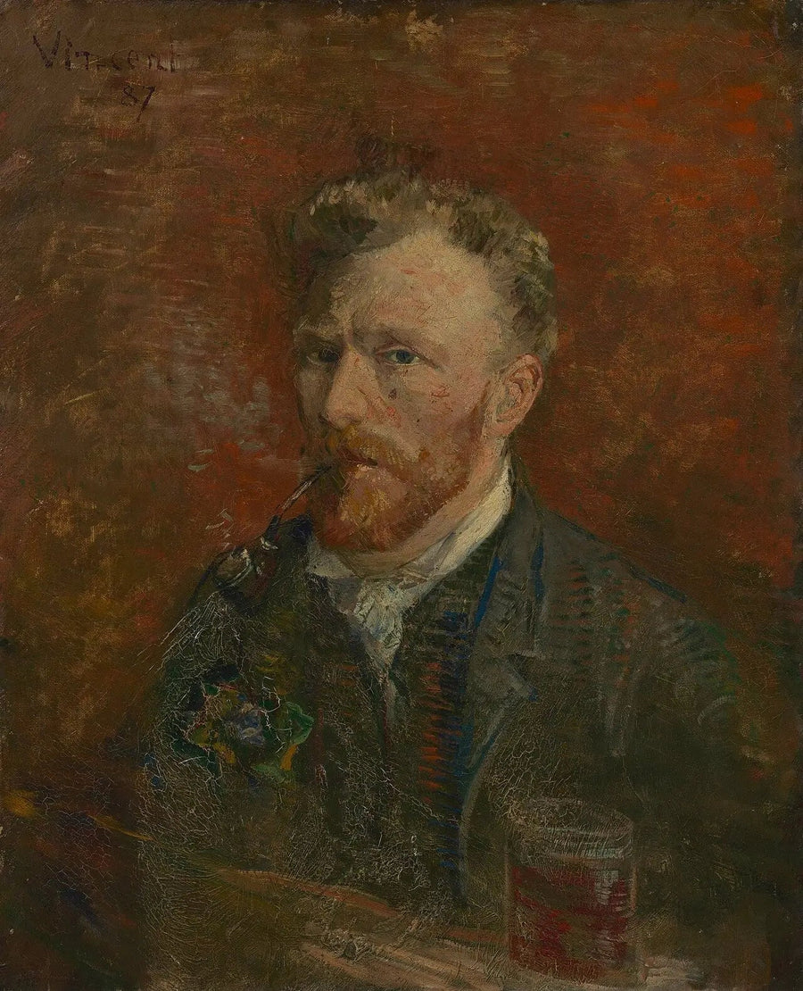 Selvportræt med glas - Vincent van Gogh