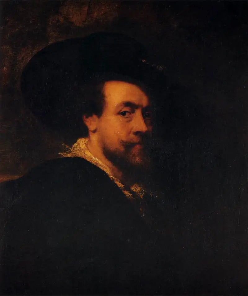 Selvportræt med hat - Peter Paul Rubens