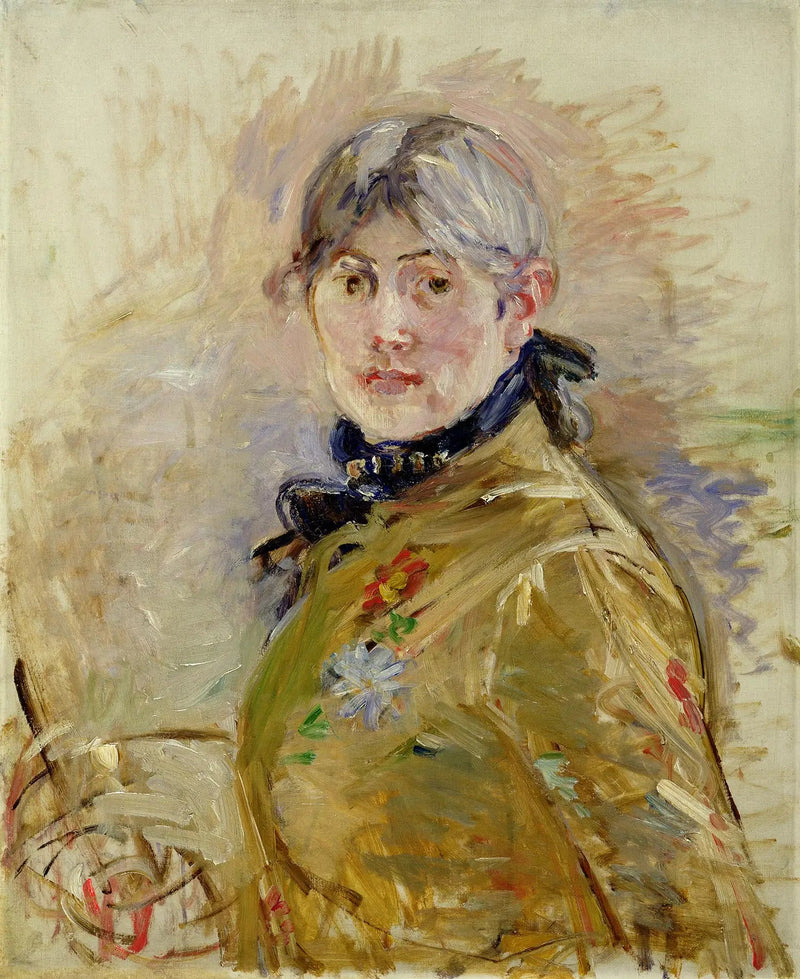Selvportræt - Berthe Morisot
