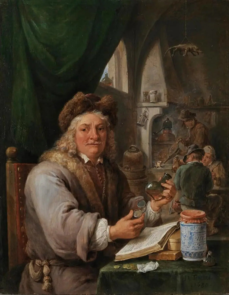 Selvportræt - David Teniers den Yngre