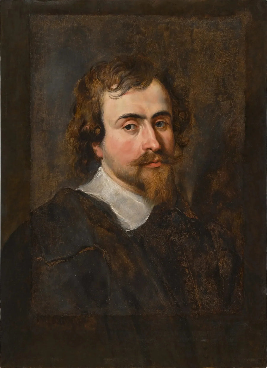 Selvportræt af kunstneren som ung mand - Peter Paul Rubens