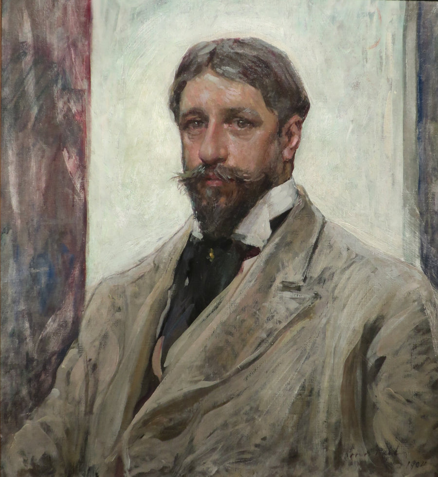 Selvportræt af Robert Lewis Reid - Robert Lewis Reid