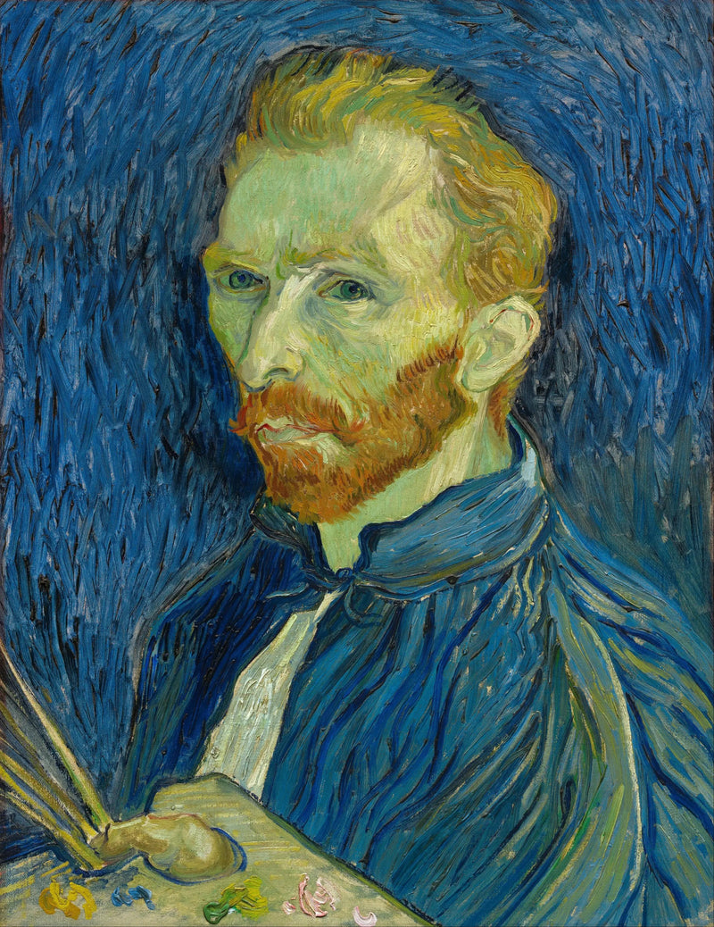 Selvportræt af Vincent van Gogh - Vincent van Gogh