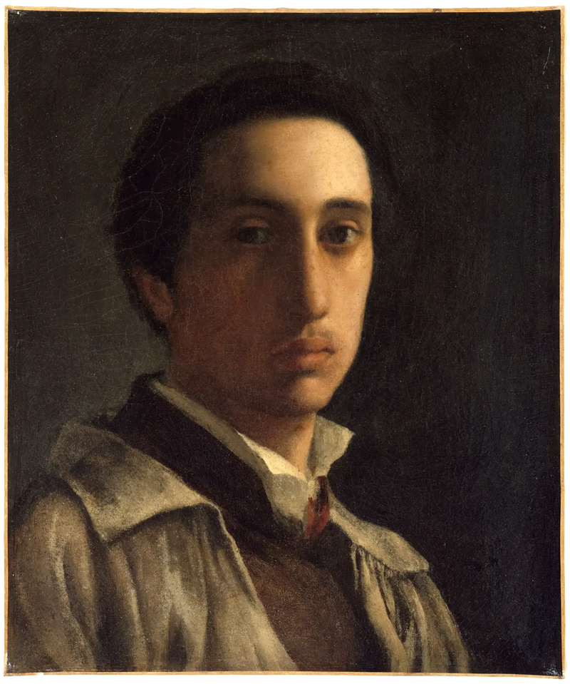 Selvportræt - Edgar Degas