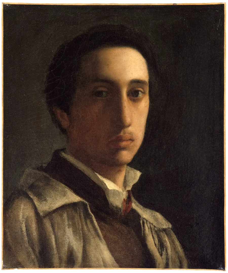 Selvportræt - Edgar Degas
